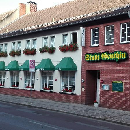 Hotel & Restaurant Stadt Genthin Zewnętrze zdjęcie